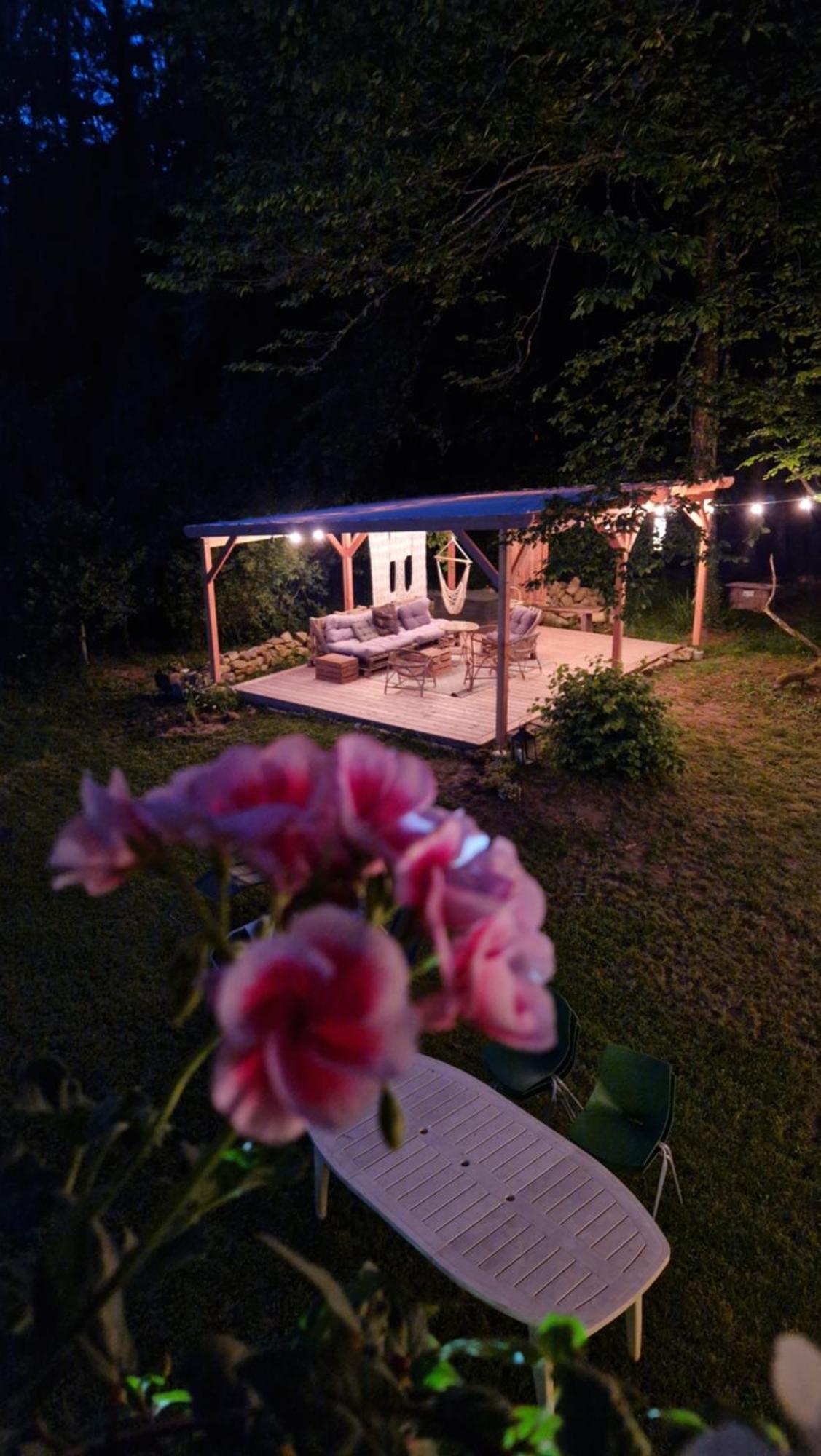Les Jardins De Nanine Bed & Breakfast Lapleau Exterior photo